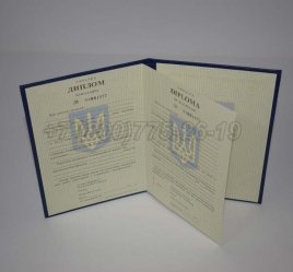 Диплом Бакалавра Украины 1997г в Нижнем Тагиле