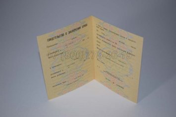 Свидетельство о Браке 1987г РСФСР в Нижнем Тагиле
