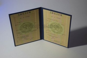 Диплом о Высшем Образовании Казахской ССР в Нижнем Тагиле